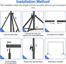 【Air Cushioned】Heavy Duty Backdrop Stand