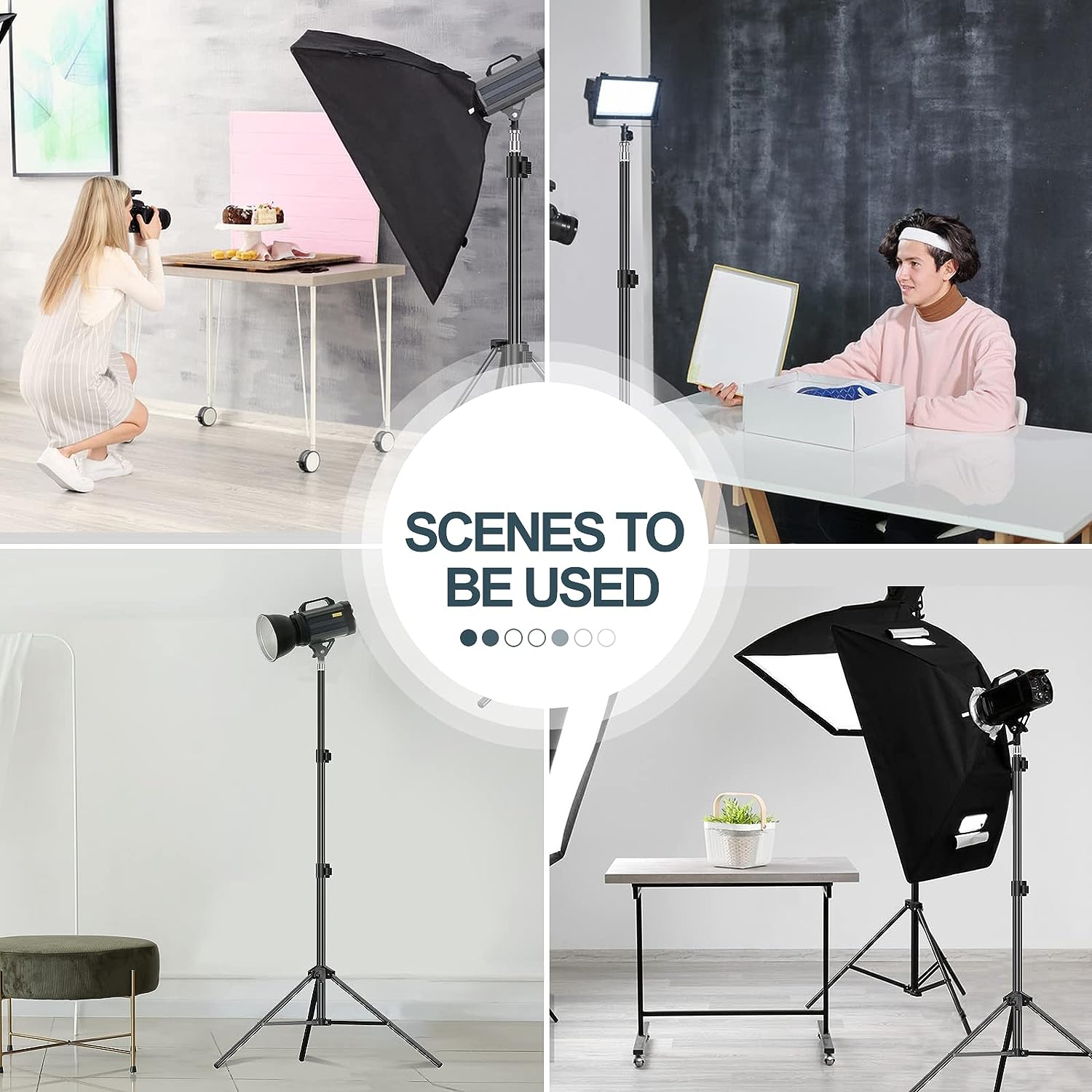 IDEAS ILLUMINATED EMART 7フィートライトスタンド