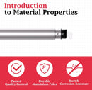 4ft-10ft Pipe and Drape Adjustable Crossbar