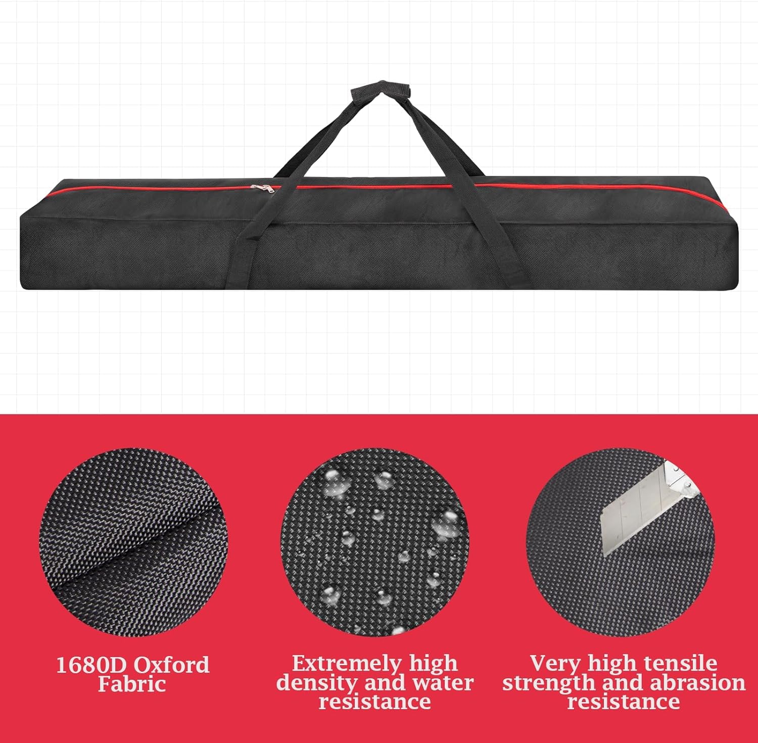51x10x6 in Heavy Duty Tripod Bag with Handles