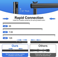 【Air Cushioned】Heavy Duty Backdrop Stand