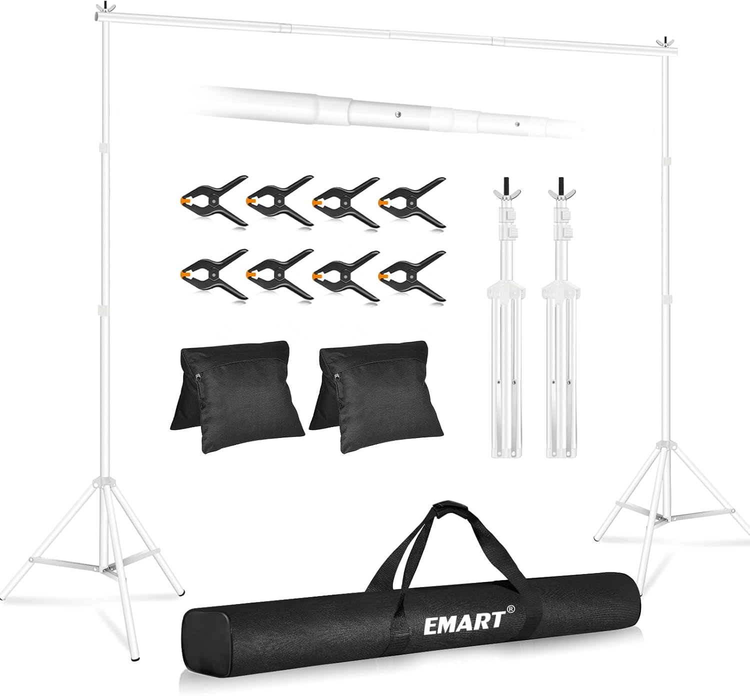 Heavy Duty Photography Backdrop Stand kit