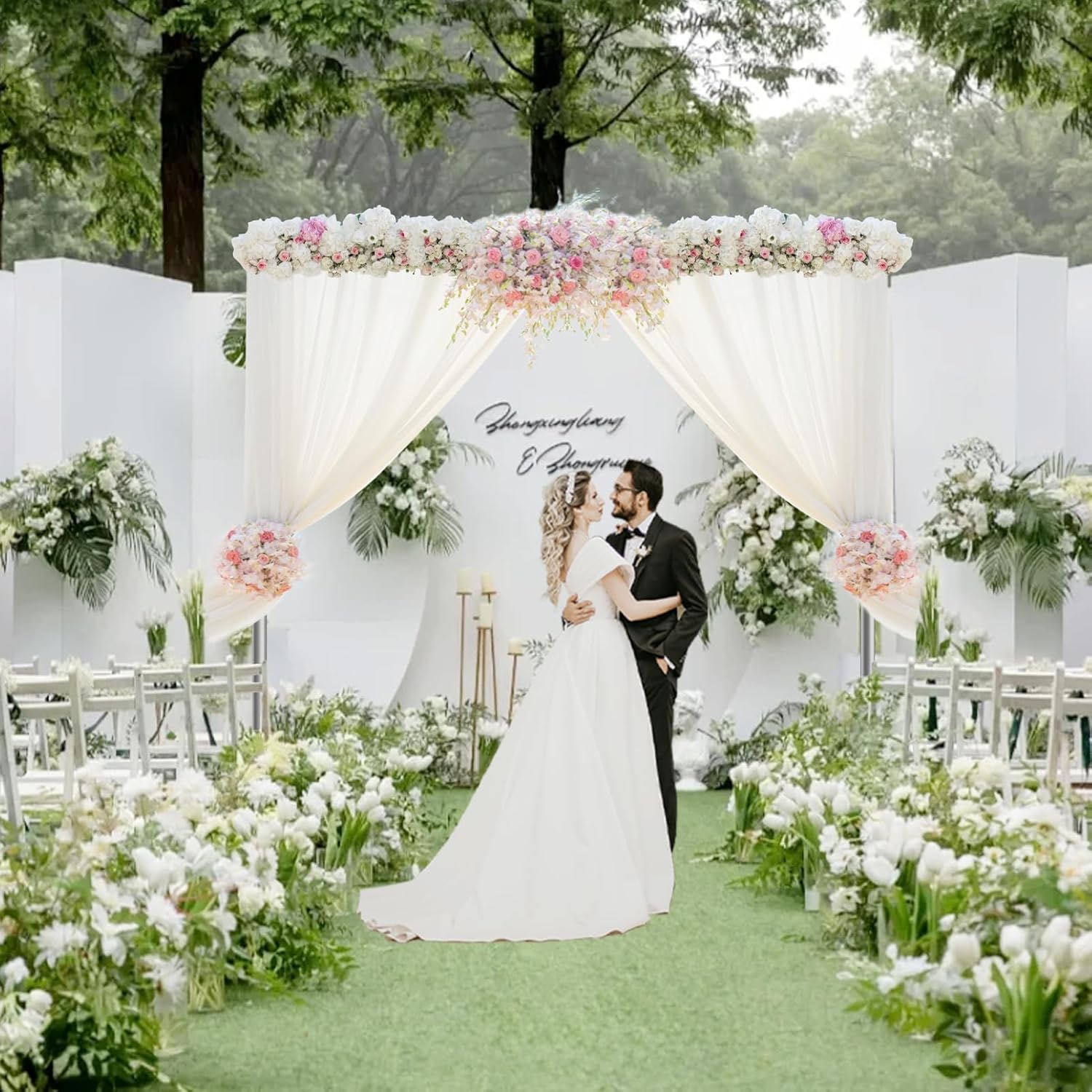 8.9x10ft Pipe and Drape Backdrop Stand Kit