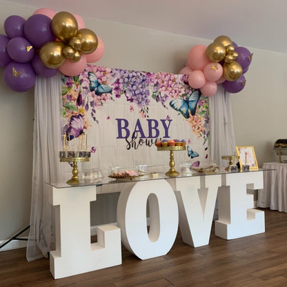 【Light Weight】Screw Knob Design Backdrop Stand with 2 Crossbars
