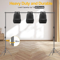 Photo Video Studio 9.2 x 10 ft Heavy Duty Background Stand System