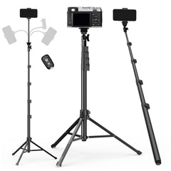 EMART 70’’ Cell Phone Tripod Stand with Remote for iPhone and Android
