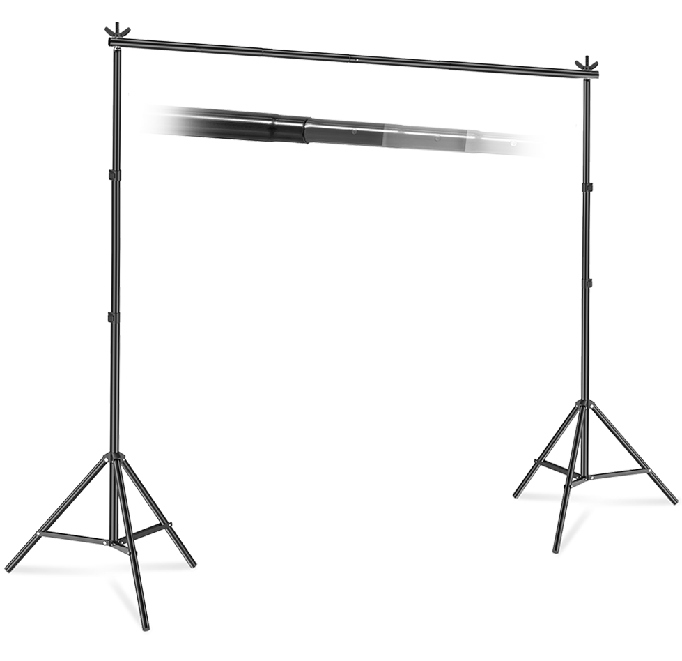 ［Super Sale］10X7 FT Backdrop Stand - Basic Kit
