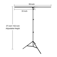 EMART 5 x 8.5ft T-Shape Portable Background Backdrop Support Stand Kit,Adjustable Photo Backdrop Stand - EMART INTERNATIONAL, INC (Official Website)