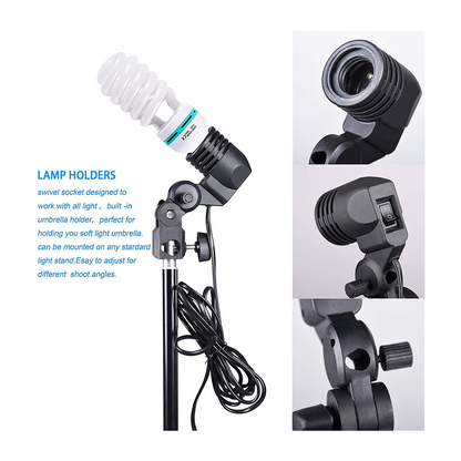 EMART 1000w, 5500k Umbrella Lighting Kit for Photography, Daylight Umbrella Continuous Lighting - EMART INTERNATIONAL, INC (Official Website)
