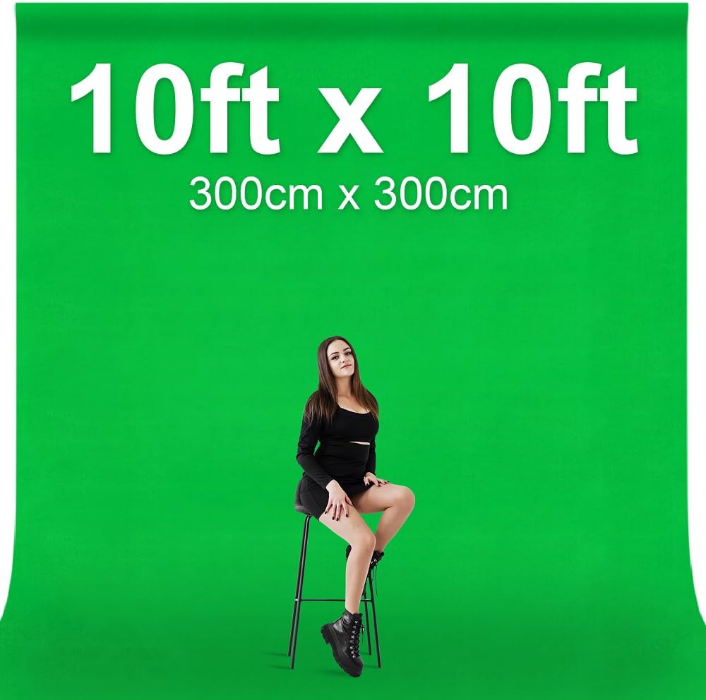 Seamless Chromakey Photography Backdrop (Polyester)