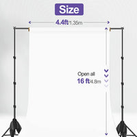 Matte Seamless Photography Background Paper | 4.4x16ft | Arctic White - EMART INTERNATIONAL, INC (Official Website)