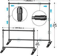 10 x 8ft /8 x 8ft Light Weight Banner Stand