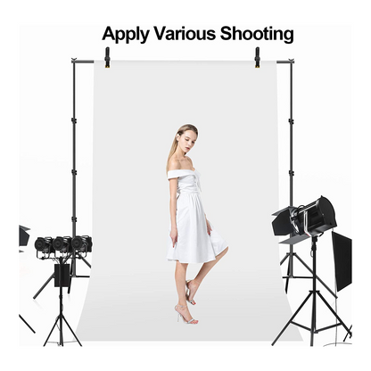 EMART 8.5 x 10 ft Photo Backdrop Stand , Adjustable Photography Muslin Background Support System Stand - EMART INTERNATIONAL, INC (Official Website)