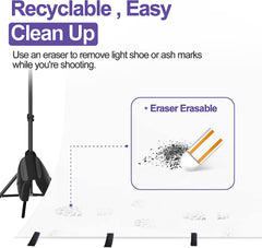 Matte Seamless Photography Background Paper | 4.4x16ft | Arctic White - EMART INTERNATIONAL, INC (Official Website)