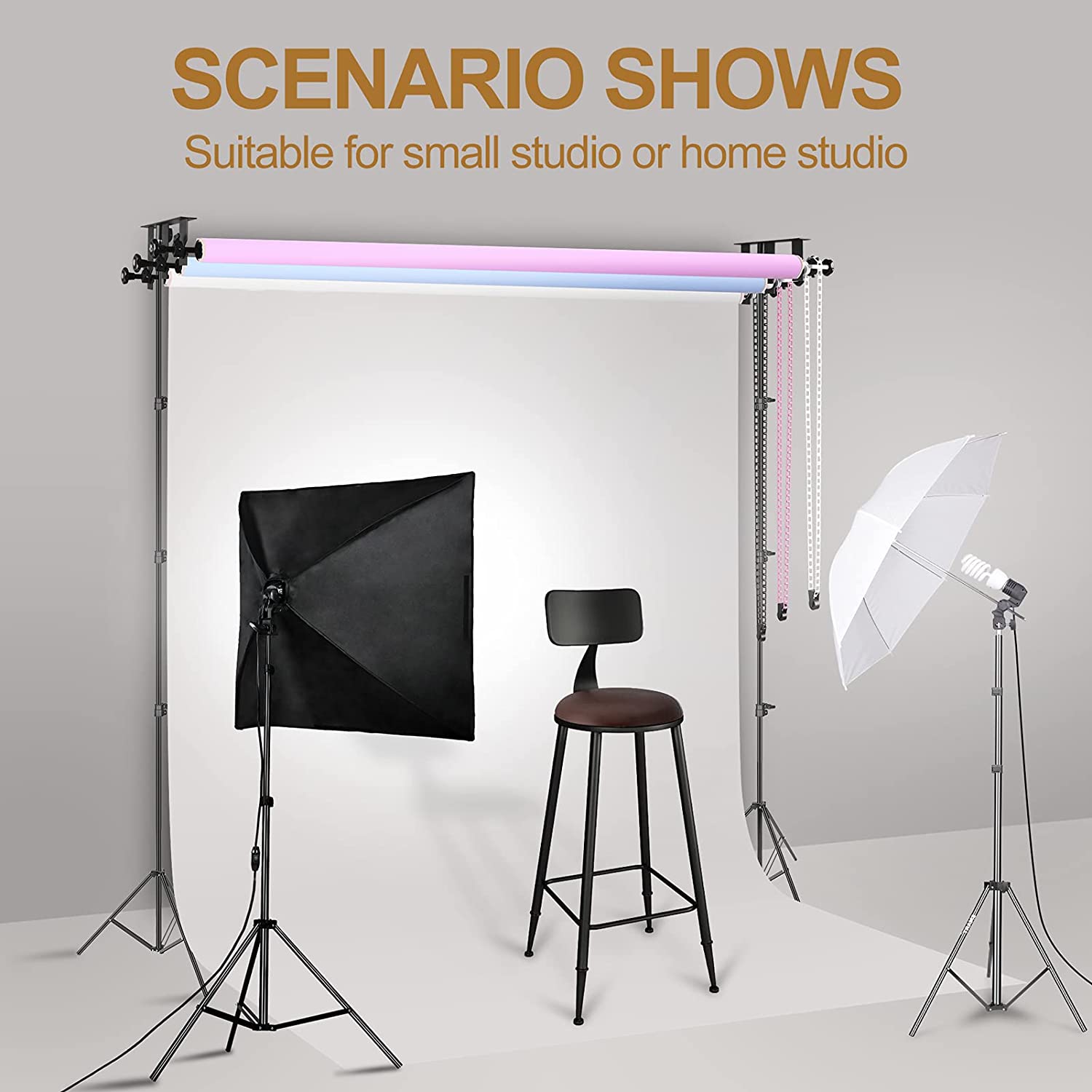 Expand Roller Backdrop Wall Mount