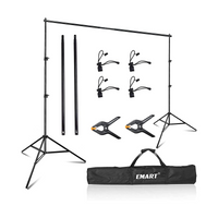 EMART 8 x 8 ft Photography Backdrop Stand, Adjustable Photo Background Holder - EMART INTERNATIONAL, INC (Official Website)