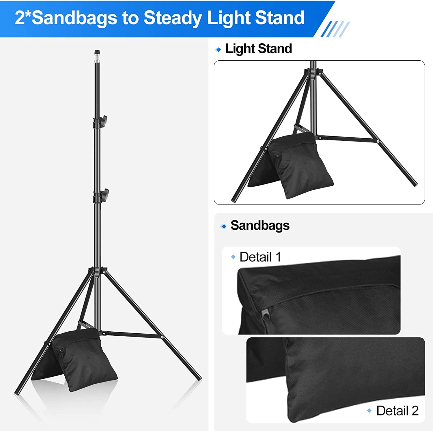 EMART 20"x28" Softbox Lighting Kit with Sandbag, Photography Soft Box Continuous Lighting Set with Photo Studio Bulbs - EMART INTERNATIONAL, INC (Official Website)