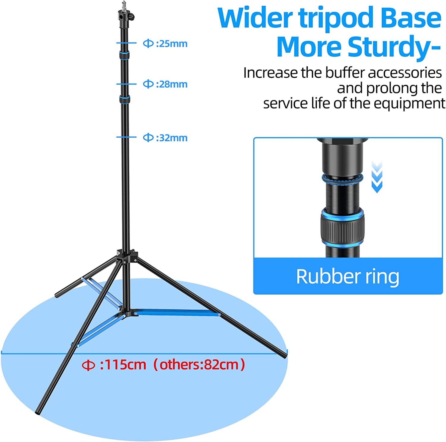 [New Version] 9ft/2.7m Light Stand with Antirust Coat - EMART INTERNATIONAL, INC (Official Website)