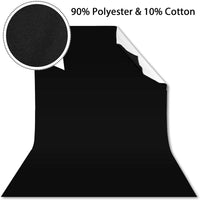 EMART 2-in-1 Black/White ,Green/Blue 6 x 9 ft Photo Backdrop, Wrinkle-Free Polyester-Cotton Background - EMART INTERNATIONAL, INC (Official Website)