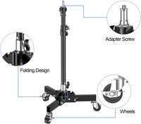 Photography Photo Studio 30 inch Mini Tripod Light Stand Base with Casters - EMART INTERNATIONAL, INC (Official Website)