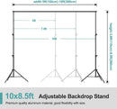 【Air Cushioned】Heavy Duty Backdrop Stand