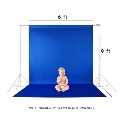 EMART 2-in-1 Black/White ,Green/Blue 6 x 9 ft Photo Backdrop, Wrinkle-Free Polyester-Cotton Background - EMART INTERNATIONAL, INC (Official Website)
