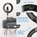 EMART 18inch Ring Light with Light Stand, Bi-Color Temperature and Brightness Adjustment - EMART INTERNATIONAL, INC (Official Website)