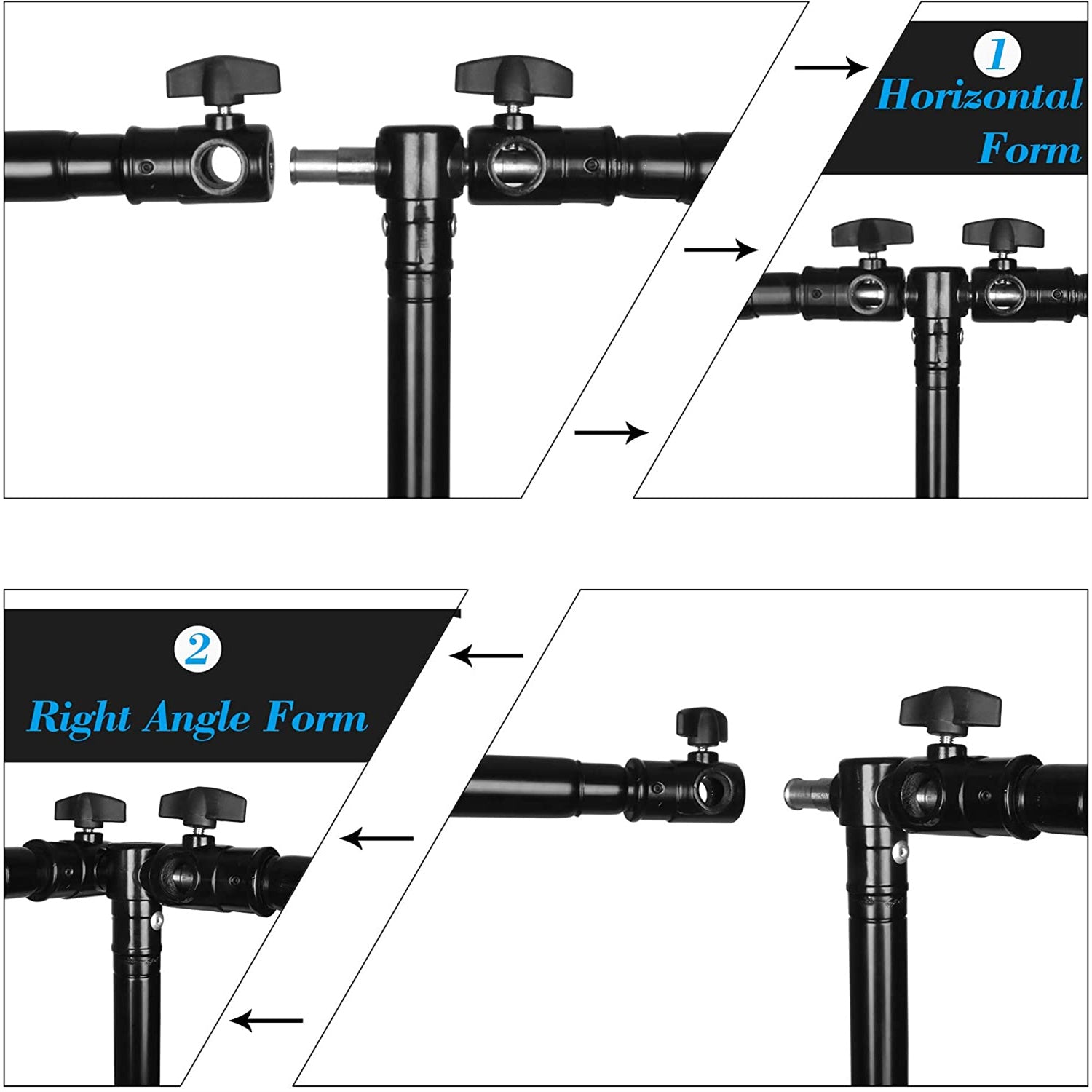 EMART 20x10ft Photo Video Studio Adjustable Heavy Duty Photography Backdrop Stand, Background Support System Kit - EMART INTERNATIONAL, INC (Official Website)