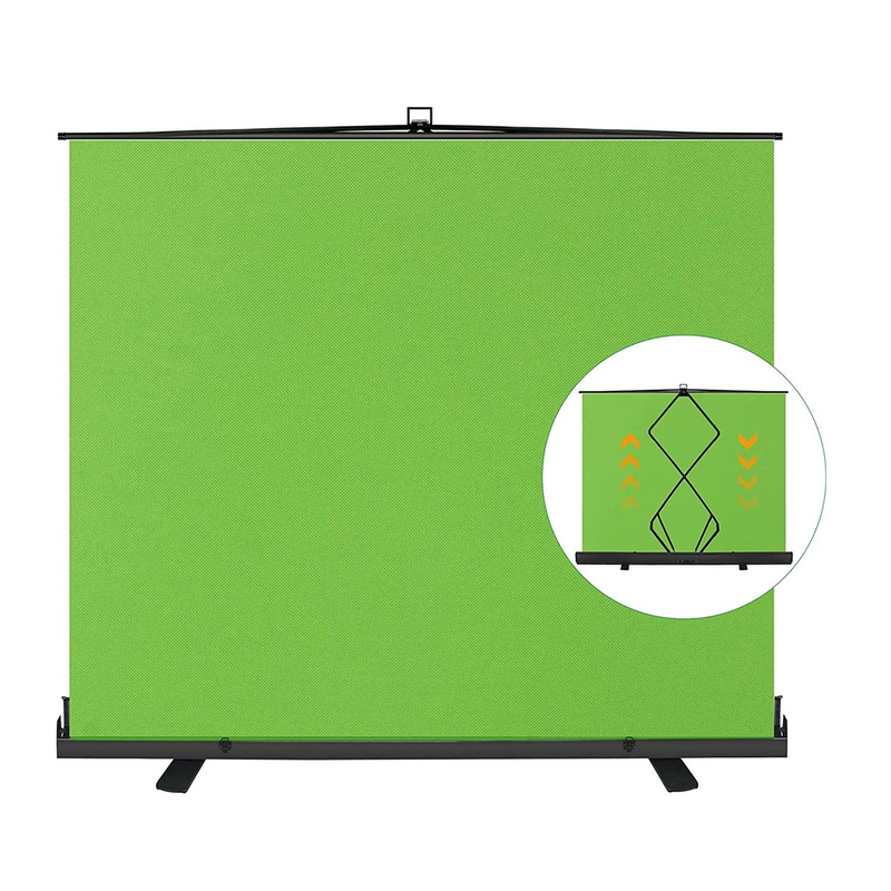 Green Screen Greenscreen Background EMART 165x220cm, Rollup Panel
