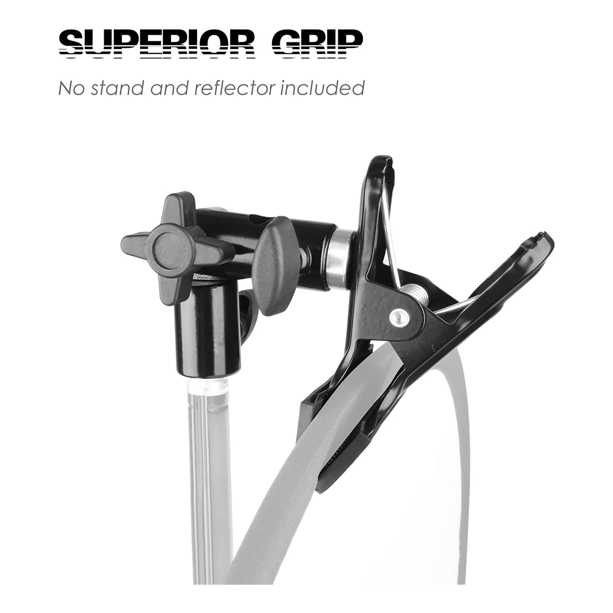 EMART Photography Reflector Holder for Light Stand, Photo Video Studio Heavy Duty Metal Clamp Holder - EMART INTERNATIONAL, INC (Official Website)