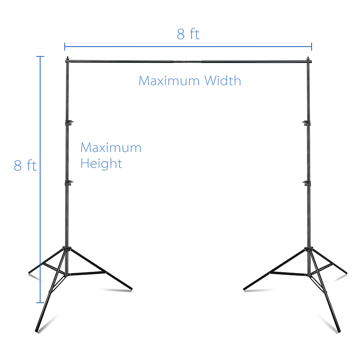 EMART 8 x 8 ft Heavy Duty Photography Backdrop Stand