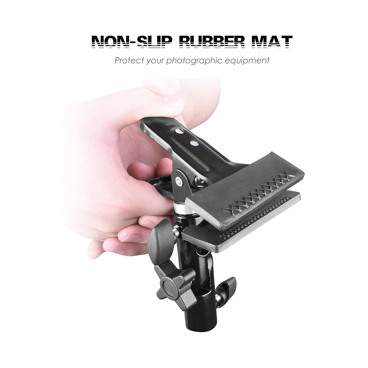 EMART Photography Reflector Holder for Light Stand, Photo Video Studio Heavy Duty Metal Clamp Holder - EMART INTERNATIONAL, INC (Official Website)