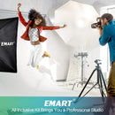 EMART 8.5 x 10 ft Backdrop Support System, Photography Video Studio Lighting Kit Umbrella Softbox Set Continuous Lighting - EMART INTERNATIONAL, INC (Official Website)