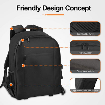 EMART Camera Backpack with Removable Compartment, Waterproof Bag for DSLR Lens SLR Mirrorless Camera - EMART INTERNATIONAL, INC (Official Website)