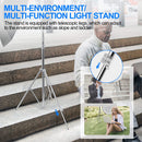 8.5ft Stainless Steel Stand, Spring Cushioned Heavy Duty Photography Tripod with 1/4" to 3/8" Universal Adapter - EMART INTERNATIONAL, INC (Official Website)
