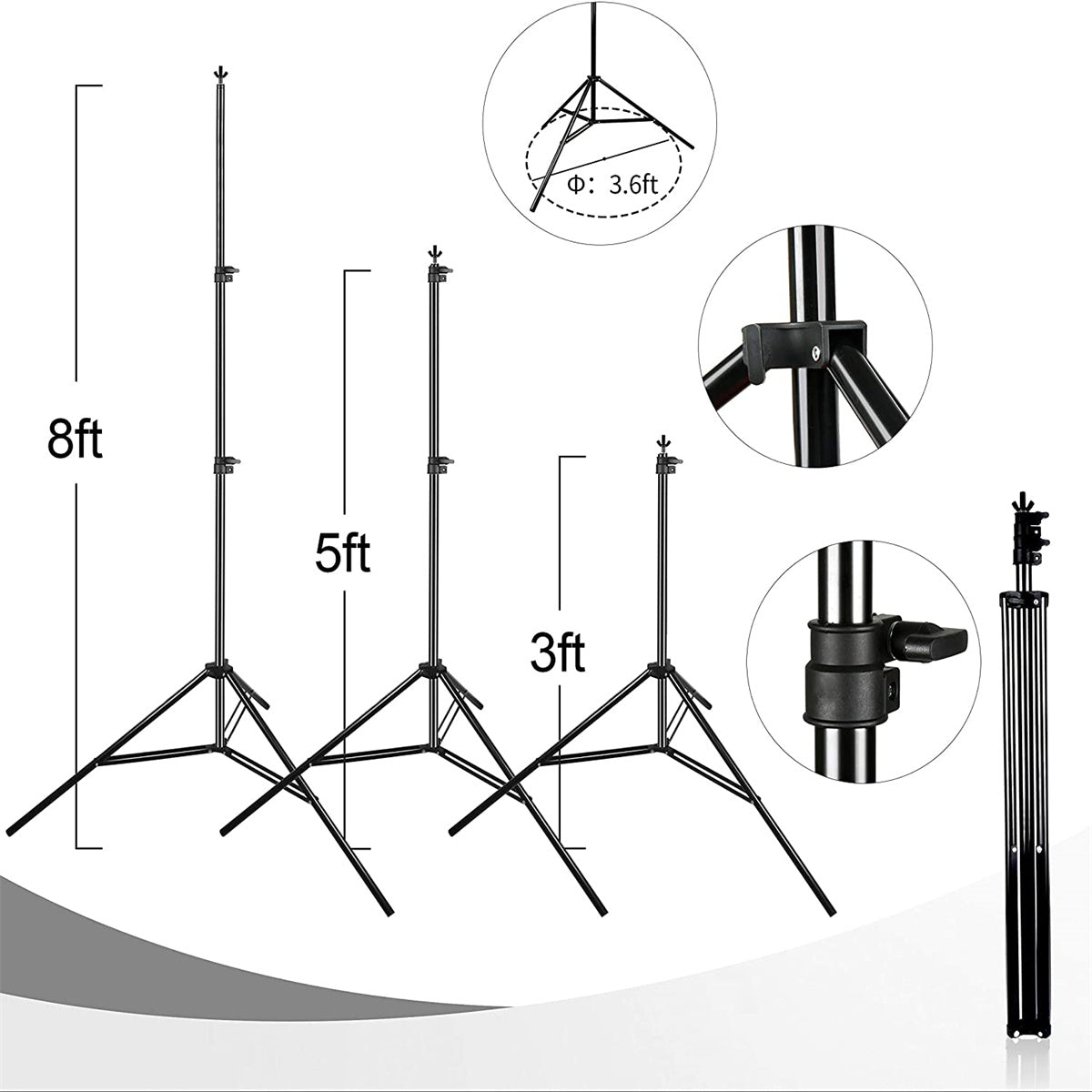 EMART 8 x 8 ft Photography Backdrop Stand, Adjustable Photo Background Holder - EMART INTERNATIONAL, INC (Official Website)