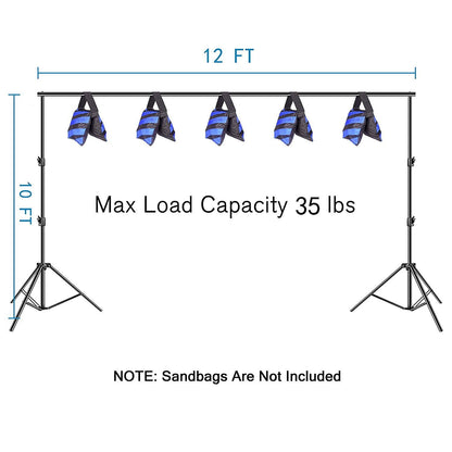 Emart Heavy Duty Photo Video Studio Backdrop Stand - EMART8