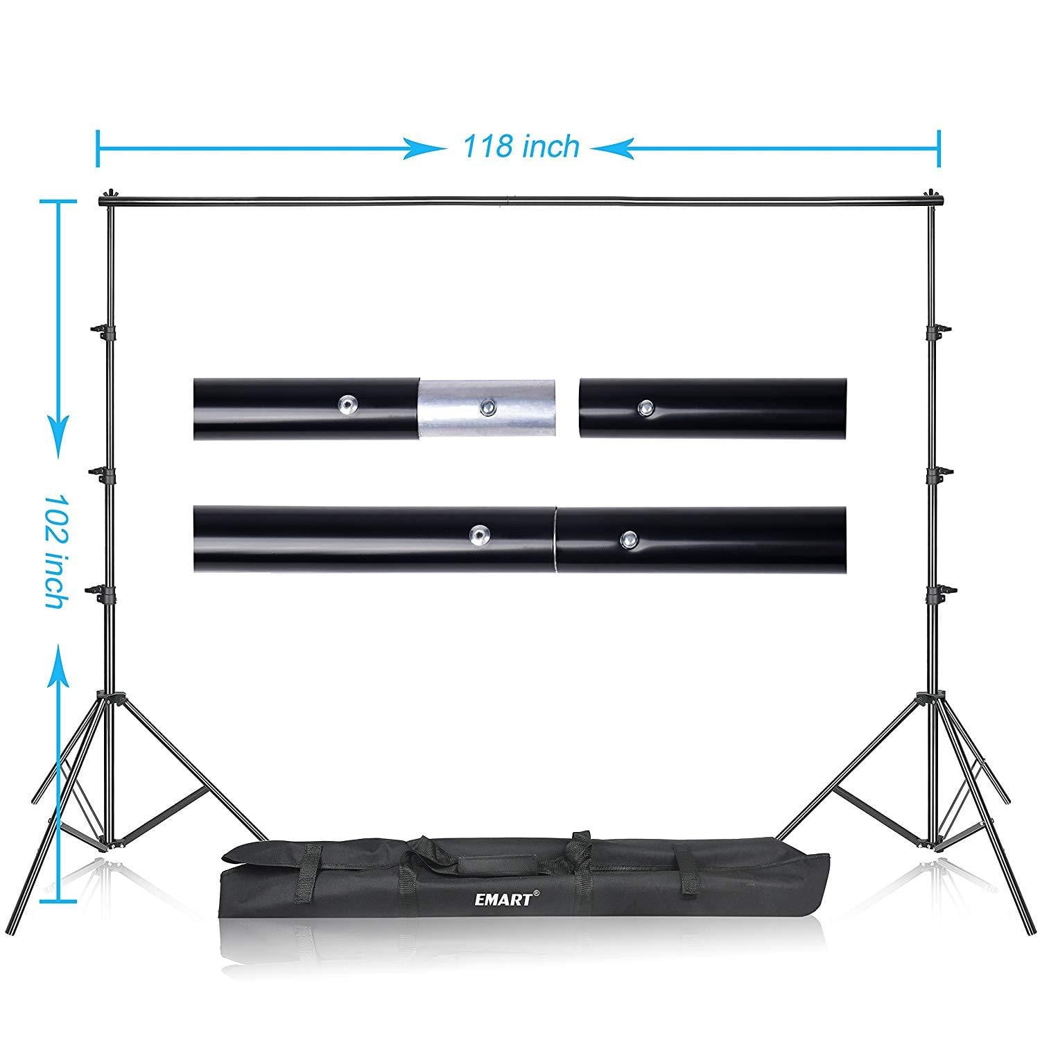 Emart Photography Backdrop Continuous Umbrella Studio Lighting Kit - EMART8