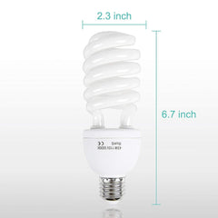 Emart Full Spectrum Light Bulb, 2 x 45W 5500K - EMART8