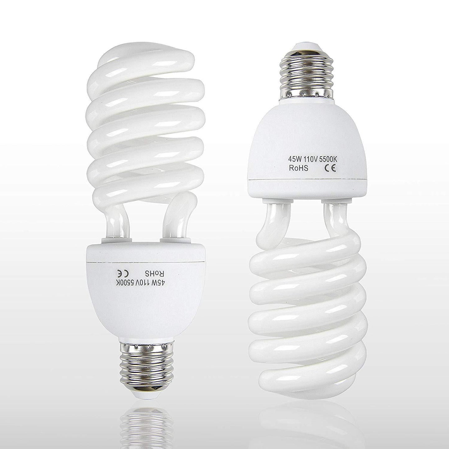 Emart Full Spectrum Light Bulb, 2 x 45W 5500K - EMART8