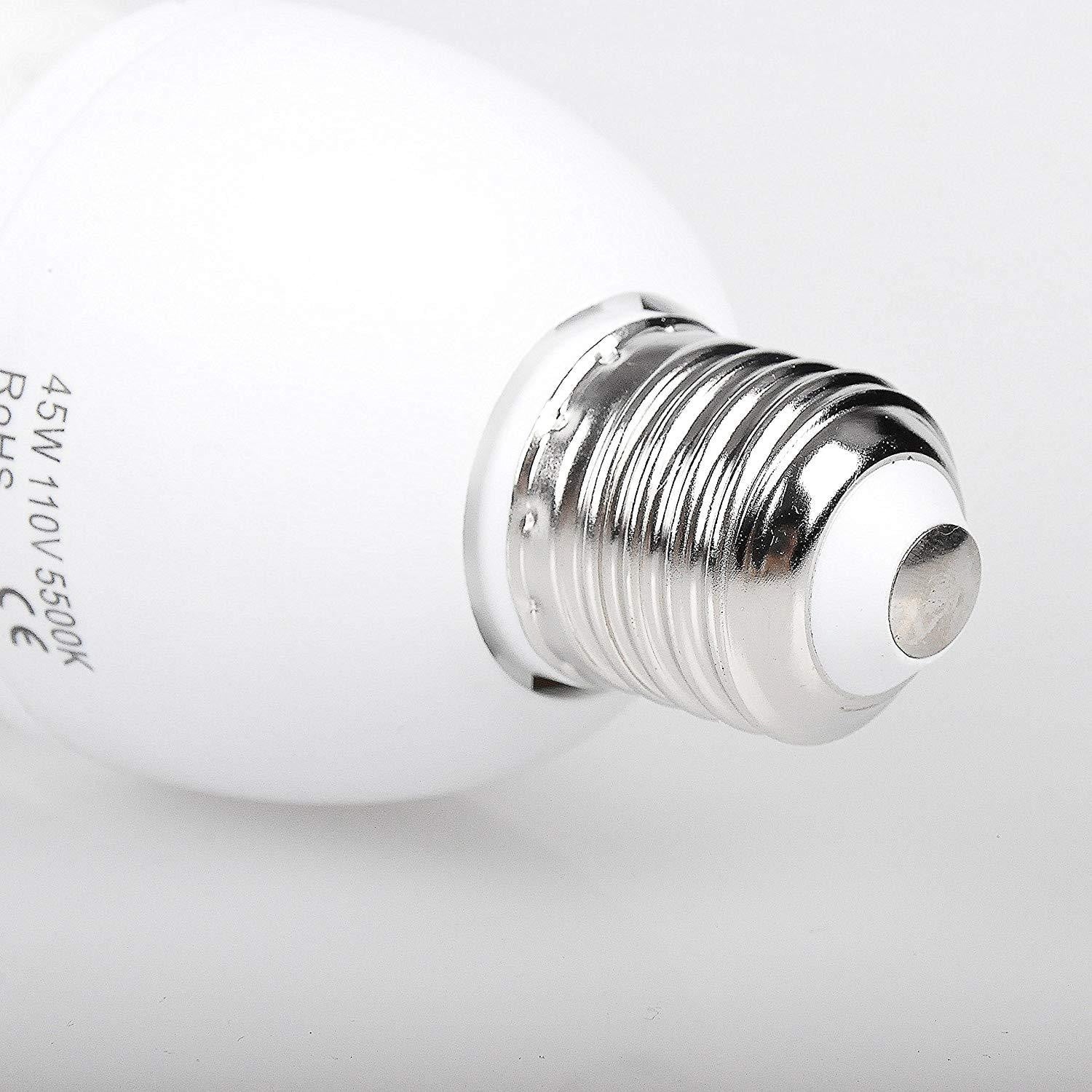 Emart Full Spectrum Light Bulb, 2 x 45W 5500K - EMART8