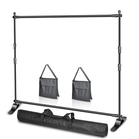 Emart 10 x 8ft (W X H) Photo Backdrop Banner Stand - EMART8